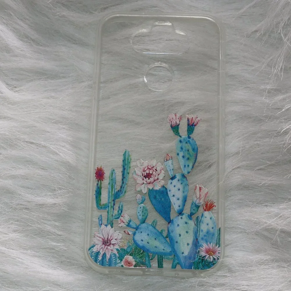 LG Aristo 5 Plus Phone Case with Cactus Design